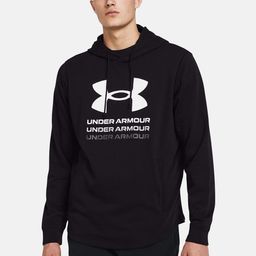 UNDER ARMOUR Rival Terry Printed Hooded Sweatshirt-picture-2