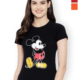 Fabflee Women Multicoloured 3 Printed T-shirt-picture-38