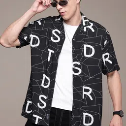 The Roadster Lifestyle Co. Men Printed Relaxed Casual Shirt-image-23