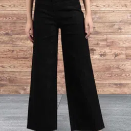 Hayler Women Regular Fit High-Rise Crinkle Clean Look Jeans-image-27