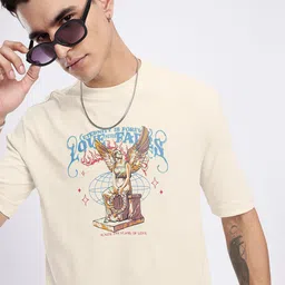 glitchez Street Dope Printed Relaxed Fit T-shirt-image-83