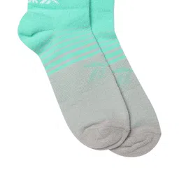 Reebok Unisex Striped Quick Dry Run Ankle Length Socks-picture-36