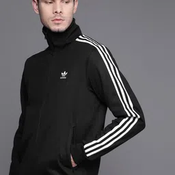 ADIDAS Originals Men Black Brand Logo Adicolor Classics Beckenbauer Primeblue Sustainable Track Jacket-picture-20
