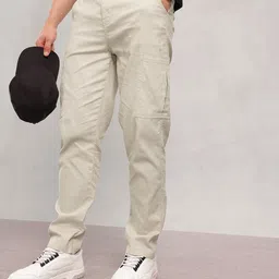Nautica Men Regular fit Cargo Trousers-picture-17