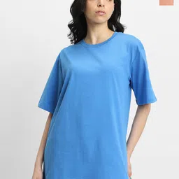 JUNEBERRY Pack Of 2 Oversized Pure Cotton T-shirts-picture-15