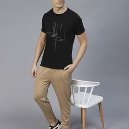 Rigo Men Beige Colourblocked Sports Track Pant-picture-4