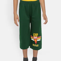 dongli Boys Green Printed Regular Fit Shorts-picture-10