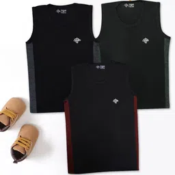 CHIMPRALA Pack Of 3 Boys Round Neck Casual T-Shirt-picture-33