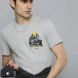 R.Code by The Roadster Life Co. Men Graphic Printed T-shirt-picture-34