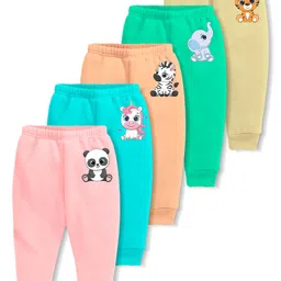 x2o Kids Pack Of 5 Printed Jogger Lounge Pants-picture-22