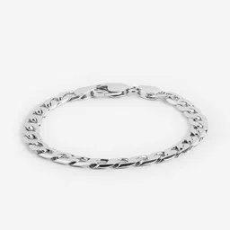 The Roadster Lifestyle Co. Men Rhodium-Plated Link Bracelet-picture-50