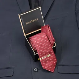LOUIS STITCH Men Woven Design Silk Necktie Accessory Gift Set-picture-33