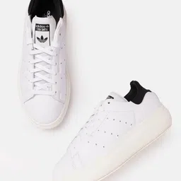 ADIDAS Originals Women Perforated Detail Leather Stan Smith PF Sneakers-picture-31
