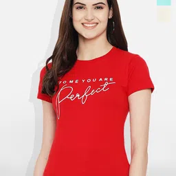 Fabflee Women Multicoloured 3 Polo Collar T-shirt-picture-10