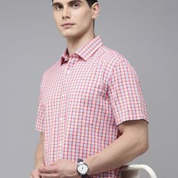 ColorPlus Tailored Fit Checked Casual Shirt-picture-44