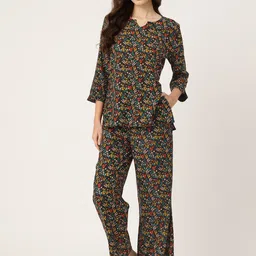 ETC Floral Printed Night suit image 1
