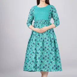 MURLI KURTI Women Printed Thread Work Anarkali Kurta-picture-41