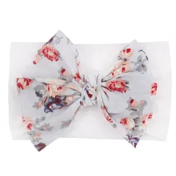 SYGA Infants Girls Floral Printed Bow Stretchable Headband-image-88