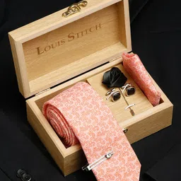 LOUIS STITCH Men's Italian Silk Necktie Accessory Gift Set-picture-39