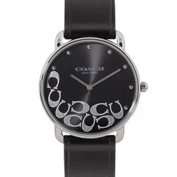 Coach Women Elliot Leather Analogue Watch 14504336-picture-28