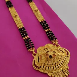 niva fashion Gold-Plated Artificial Beads Mangalsutra-picture-38
