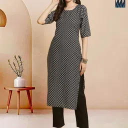 Moda Rapido Pack of 2 Printed Straight Kurta with Trousers-picture-40