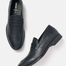 Geox Men Leather Loafers-picture-14