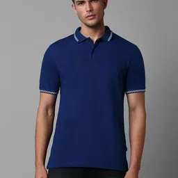 Louis Philippe Jeans Polo Collar Cotton Slim Fit T-shirt-picture-27