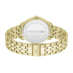 Lacoste Men Patterned Dial & Stainless Steel Bracelet Style Straps Analogue Watch 2011326 image 3