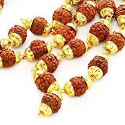 RAVIOUR LIFESTYLE Unisex Brown Necklace and Chains image 2