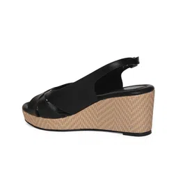 CAMLEE COMFORT PU Work Wedge Sandals image 3