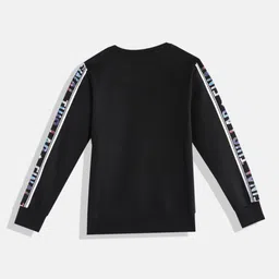 Monte Carlo Boys Black & White Typography Printed Sweatshirt image 2