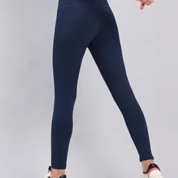 Technosport Women Antimicrobial Rapid-Dry Training Tights with a Side Pocket image 3