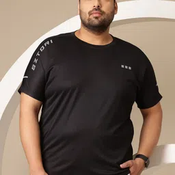 Sztori Plus Size Extended Sleeves Reflective Detail T-shirt image 3