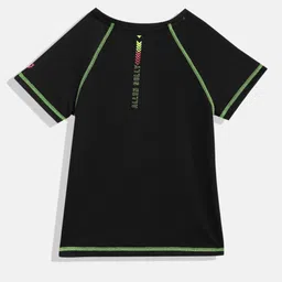 Allen Solly Junior Girls Black Geometric Print Top image 3