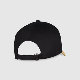 WROGN Unisex Yellow & Black Printed Baseball Cap image 4