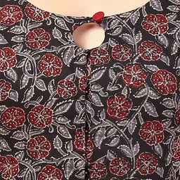 Studio Shringaar Printed Pure Cotton Saree Blouse image 4