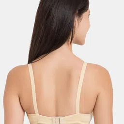 Souminie Beige Pack of 2 Solid Non-Wired Non Padded Everyday Bra SLY-935-2PC-SK-30B image 4