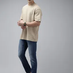 SPYKAR Men Skinny Fit Low-Rise Light Fade Stretchable Jeans image 4