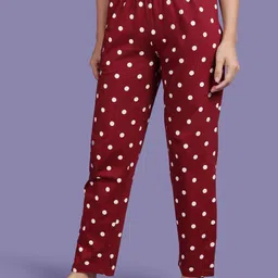 Kryptic Printed Pure Cotton Relaxed-Fit Lounge Pants image 5