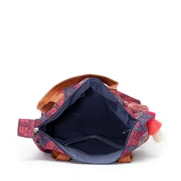 Anekaant Floral Oversized Shopper Canvas Tote Bag image 5