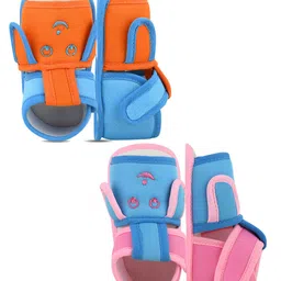 Smartots Kids Pack of 2 Colourblokced Booties image 2