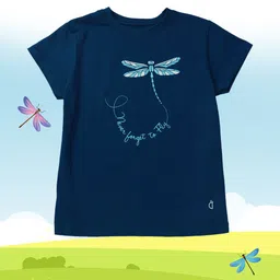 Gini and Jony Girls Teal Print Top-picture-24