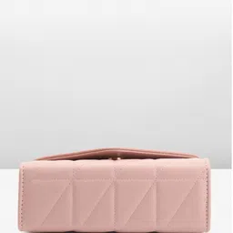 DressBerry Structured Quilted Sling Bag with Lock Detail image 2
