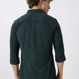 HERE&NOW Slim Fit Vertical Striped Opaque Casual Shirt image 2