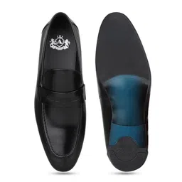 ATESBER by Inc.5 Men Round Toe Leather Formal Loafers image 5