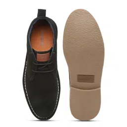 LOUIS STITCH Men Mid-Top Solid Suede Desert Boots image 3