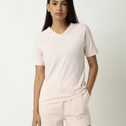 ARTICALE Women Pink Slim Fit Shorts-image-38