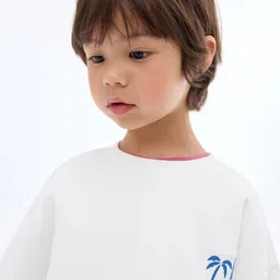 Mango Kids Boys Printed Sweatshirt image 4