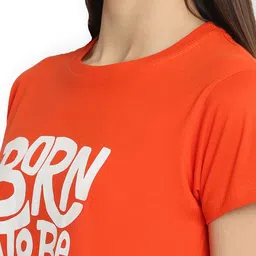 Fabflee Women Multicoloured 3 Printed T-shirt image 4